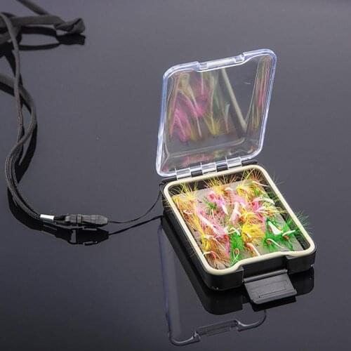 Waterproof Transparent Fishing Tackle Box Fishing Bait Lure Hooks Box Bait Storage Case Organizer Sorting Box Fishing Tool