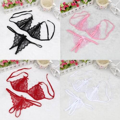 Women Lady Sexy Lingerie Lace Underwear Sleepwear G-string Lingerie Lounge Underwear 2021new Fashion Underwear Women Panties