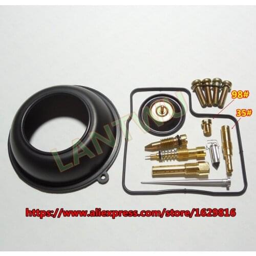 1 set $ 10 )HMHonda BROS400 V-type cylinder Motorbike VT400 carburetor repair kit Kit Configure vacuum diaphragm
