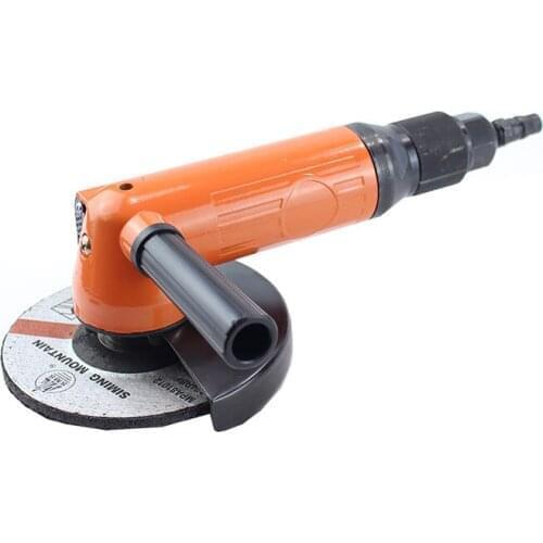 2 pcs 125mm Industrial Level Pneumatic/Air Angle Grinder Tool 5 Inches Grinding Machine 90 Degree Air Angle Grinder