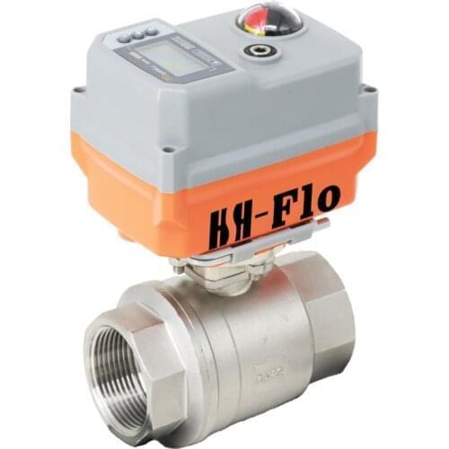 4-20ma 24VAC/DC 1" FNPT Motorized Electrical Control Proportional Integral Valve