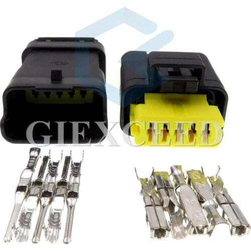 5 Pin 211PC052S0081 211 PC052S0081 Female Male 1.5mm Waterproof Automobile Auto Electric Wire Connector