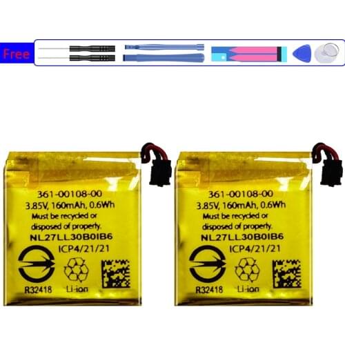 160mAh Battery 361-00108-00 For GARMIN ViVOACTIVE 3