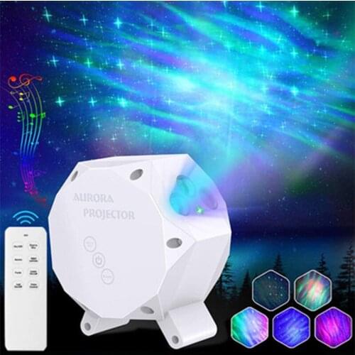 Bluetooth White Noise Night Light Sleeping Comfort Machine Starry Sky Ocean Projector Light WWO66