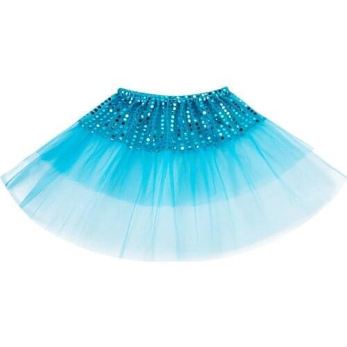 Todder Kids Baby Girls Skirt Ballet Tutu Princess Up Dance Wear Costume Christmas Party Skirt Fashion Solid Color Sequins