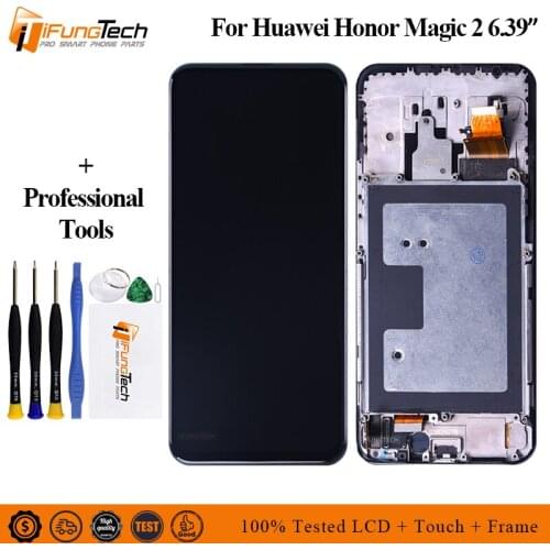 6.39" 100% New LCD Display For Huawei Honor Magic 2 Display Touch Screen Digitizer Assembly Replacement Repair Parts No Frame