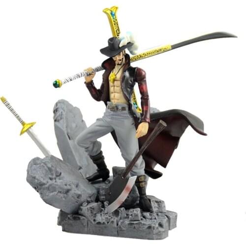 Classic Anime Character One Piece De Gourmehawk PVC Action Humanoid Decoration Boxed Model Toy Doll Christmas Gift for Children