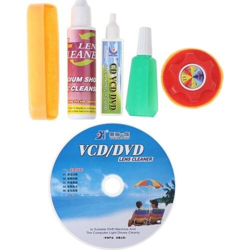 Computer car CD DVD Rom Player Maintenance Lens Cleaning Kit
