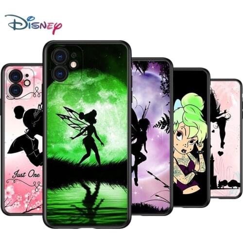 Cute Wendy Tinkerbell Silicone Black Cover For Apple IPhone 12 Mini 11 Pro XS MAX XR X 8 7 6S 6 Plus 5S SE Phone Case
