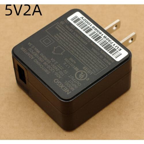 Mobile phone USB charger 5V2A American standard black configuration, suitable for Huawei/Xiaomi/tablet Android, etc