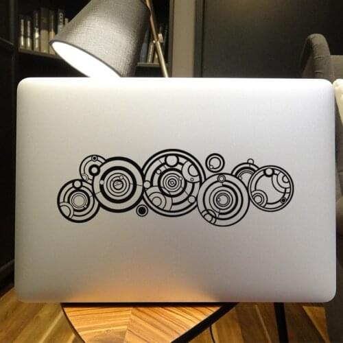 Doctor Who Wheel of Time Laptop Sticker for MacBook Pro 16" Air Retina 11 12 13 15 inch Mac Book Skin 14" HP Notebook Case Decal