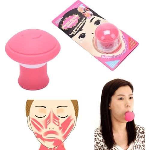 New Face Slimming Tool Face Lift Skin Firming V Shape Exerciser Instrument Cute Portable Anti Wrinkle Mouth Exercise Tool