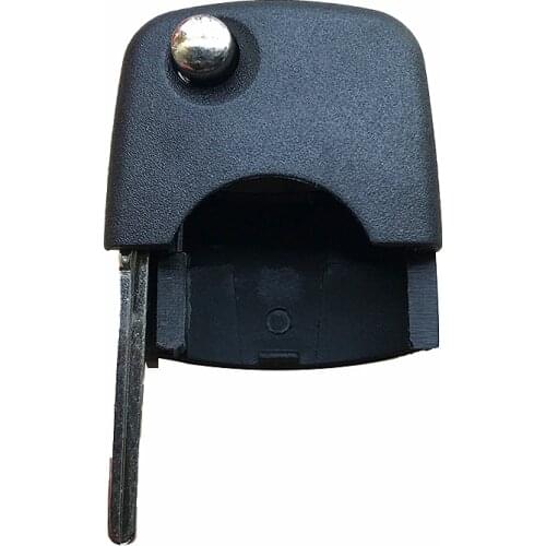 New Replacement Case Shell Flip Remote Head Key Uncut HU66 Blade Fit For Audi A2 A3 A4 A6 A8 TT