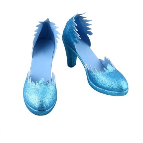 Queen Princess Cosplay Elsa Cosplay Shoes Boots Halloween Carnival Cosplay Costume Accessories