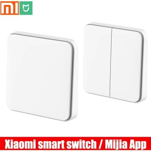 Xiaomi Mijia Smart Edition Switch / Mobile App control / smart linkage / OTA upgrade / wall switch smart Edition