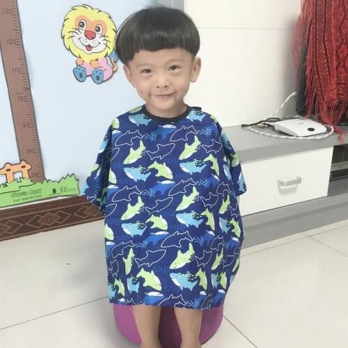 Professional Hairdressers Gown Apron Children Adults Hair Cuts Waterproof Cape Hair Styling Wraps Salon Haircut Tools