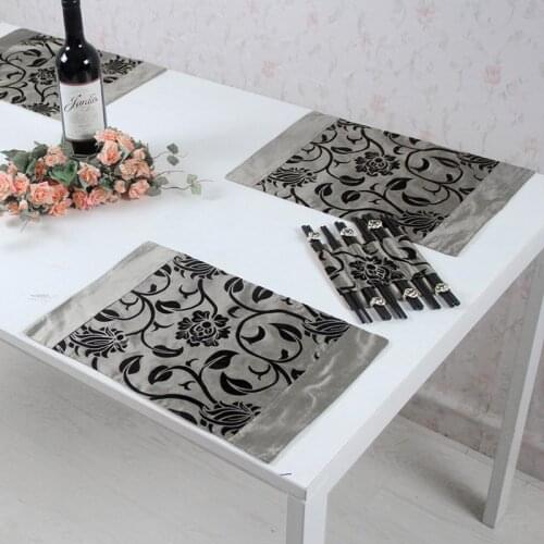 Simple Table Runner Cloth Floral Printed Taffeta Retro Decorative Wedding Bed Table Linen Decoration SCVD889