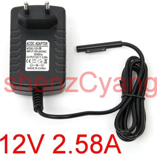 1PCS 12V2.58A 30W EU power Charger Adapter For Microsoft Surface Pro 3 Charger Tablet AC Wall Charger Adapter For Tablet SP3