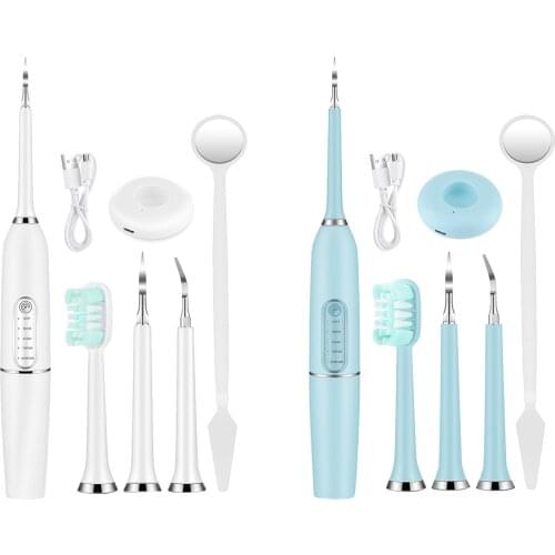 Sonic Calculus Scaler USB Charging Plaque Stains Cleaner Removal for Adult Kids Portable Teeth Whitening