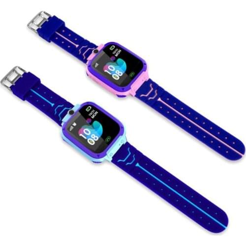 Q12 Smart Watch Waterproof Smart Watch For Kids Voice Chat SOS Antil-Lost Smartwatch 9 Languages For IOS Android Kids Gifts