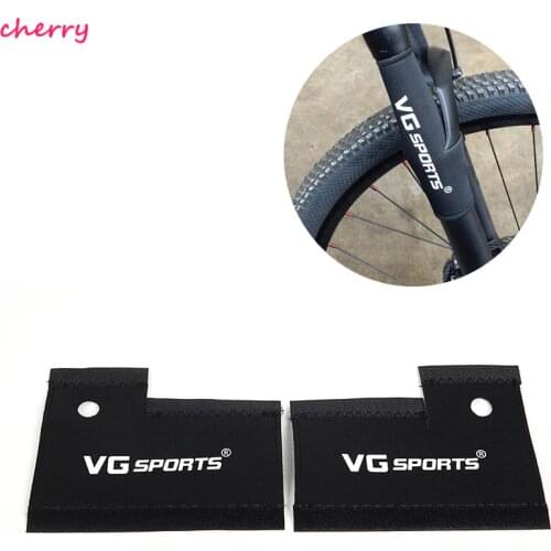 1Pair Mountain Bike Front Fork Protective Pad Frame Wrap Cover Guard Protector Protector Cycling Bicycle Accessories