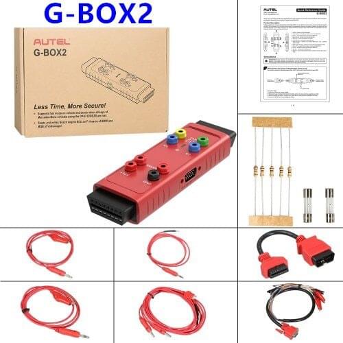 100% Original Autel G-BOX2 Tool for Mercedes Benz Autel G-BOX All Key Lost Work with Autel MaxiIM IM608/IM508