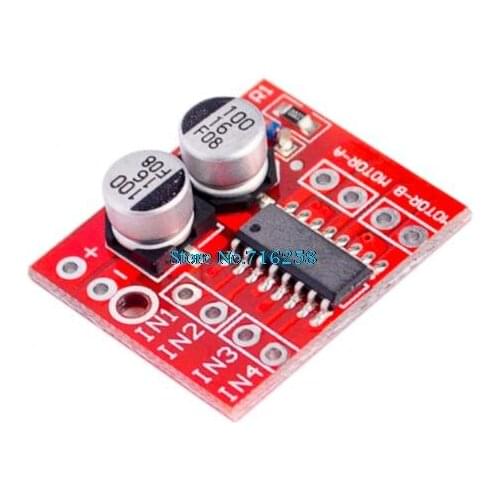 5pcs/lot 2 DC motor drive module reversing PWM speed dual H bridge stepper motor Mini victory L298N