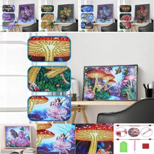 5D DIY Diamond Painting Flower Arrangement Flower Vase Cross Stitch Diamond Embroidery Mosaic Diamond Home Decor