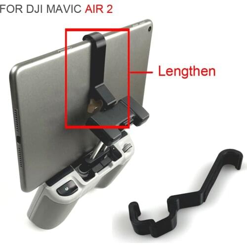 Remote Control Tablet Extended Bracket Mount Transmitter Tablet Clip Holder Stand Cradle for DJI Mavic Air 2 Accessories