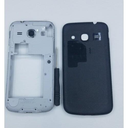 For Samsung Galaxy Core Plus SM-G350 G350 Original Phone Middle Frame Chassis With Back Cover Case