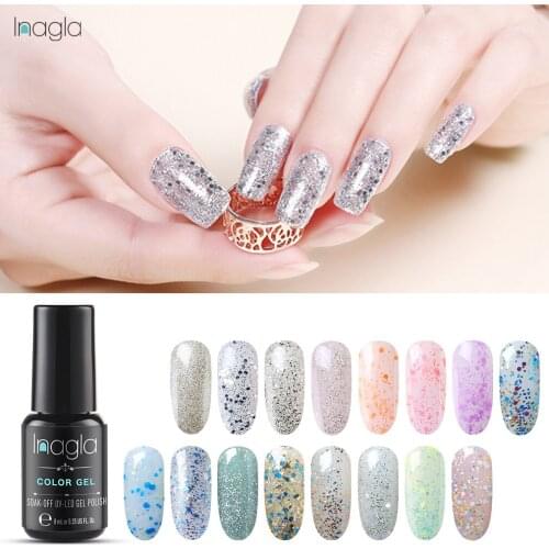 Inagla Pearlescent Gel Nail Polish