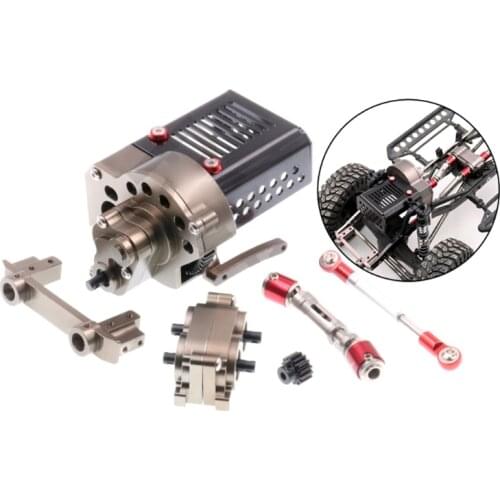 J60B 1 Set Front Transmission Box Detechable Parts for 1/10 RC Model Car Tool