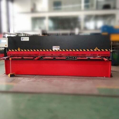 China Factory E21s Controller CNC Hydraulic Shearing Machine for Sheet Metal 16MM*6000MM