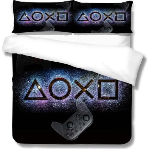 Xbox Game Handle Printed Duvet Cover 3D Bedding Set King Queen Size Fashionable Soft Comforter Covers Decor