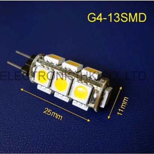 High quality 12Vdc led G4 Crystal lights G4 Led decorative light DC12V G4 led lamps GU4 LED lights 12v free shipping 5pcs/lot