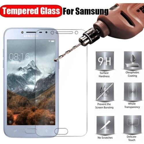 Protective Glass For Samsung Galaxy S7 A3 A5 A7 J3 J5 J7 Screen Protector For Samsung S6 J2 J4 J7 Core J5 Prime Glass