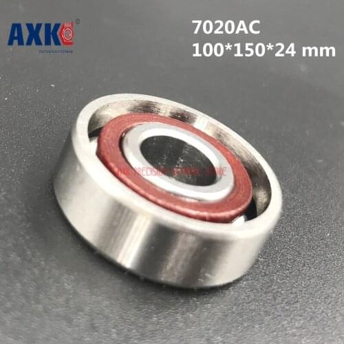 2021 Real New High Quality 1 Piece Of 7020 7020cd/p4 100*150*24 Mm Angular Contact Bearings Spindle Cnc Boutique Rodamientos