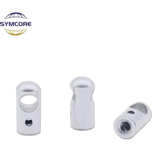 5pcs Large hole steel wire lock wire rope wire threading fixed lock copper parts iron parts hardware lighting fittings