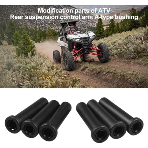 8Pcs Long Rear Suspension Control Arm A-Type Bushings for POLARIS RZR 800/S/4