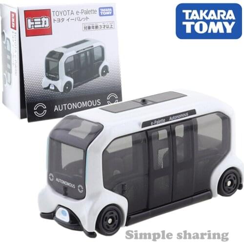 Takara Tomy Tomica TOYOTA E-PALETTE Cars Hot Pop 1:64 Kids Toys Motor Vehicle Diecast Metal Model