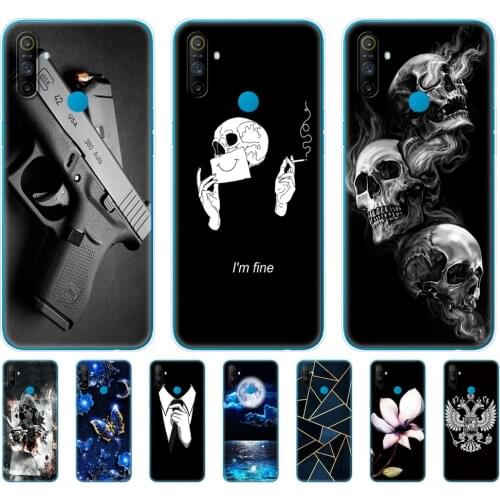For Realme C3 Case Soft Silicon TPU Back For OPPO Realme C3 RMX2020 C 3 RealmeC3 Protective Phone Cover Coque Capa Funda 6.5inch