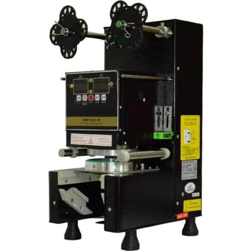 H-995 plastic cup sealing machine Milk tea cup sealing machine Automatic commercial sealer Tea shop equipment 220v