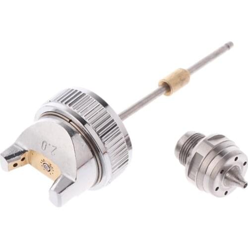2.0mm Nozzle Kit Set Replacement Part For HVLP Spray Gun H-827 Han Pneumatic Ejection Paint #620