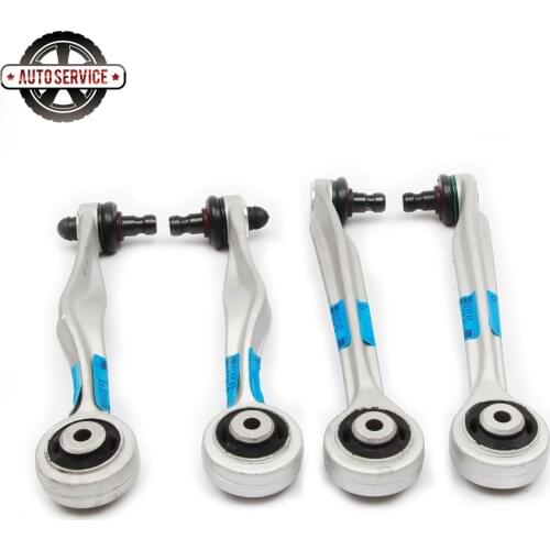 Front Upper Suspension Control Arms For Audi A4 S4 Avant Quattro A6 Allroad Quattro RS4 RS6 VW Passat Syncro Skoda Superb 02-08