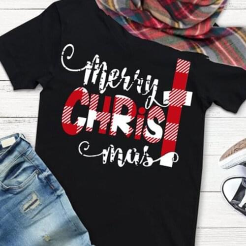 Merry Christmas Gothic Women T-shirts Graphic T Home Tops Car Hot Tee Vintage Shirt Style Hanging with My Heifers Tshirt