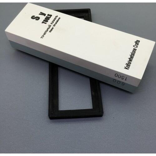 Professional knife grinder Stone Grit white corundum 600/1500 3000/8000 whetstone sharpener Multi-stage