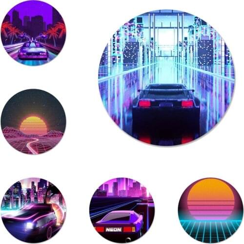 Vaporwave 80s Retro Neon Refrigerator Magnet Bottle Opener Beer Coke Sue Bottle Opener