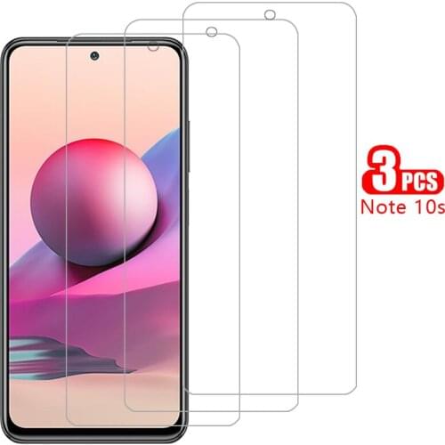 Screen protector tempered glass for xiaomi redmi note 10s case cover on ksiomi readmi remi note10s not 10 s s10 protective coque