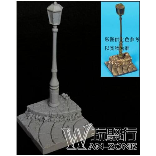 1/35 resin soldier base platform scene scene street scene street light 50x50mm