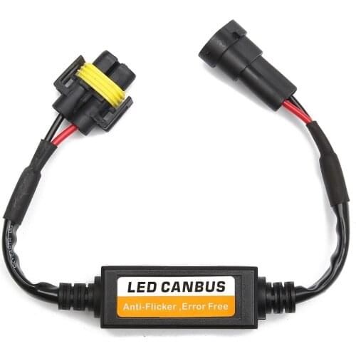 1 Pair H11 LED Headlight Resistor Front DRL Light Anti Flicker Canceller Decoder Automotive Accessories